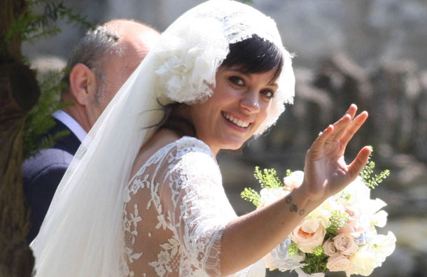  Tags bridal hair combs Lily Allen 39s wedding vintage bride 